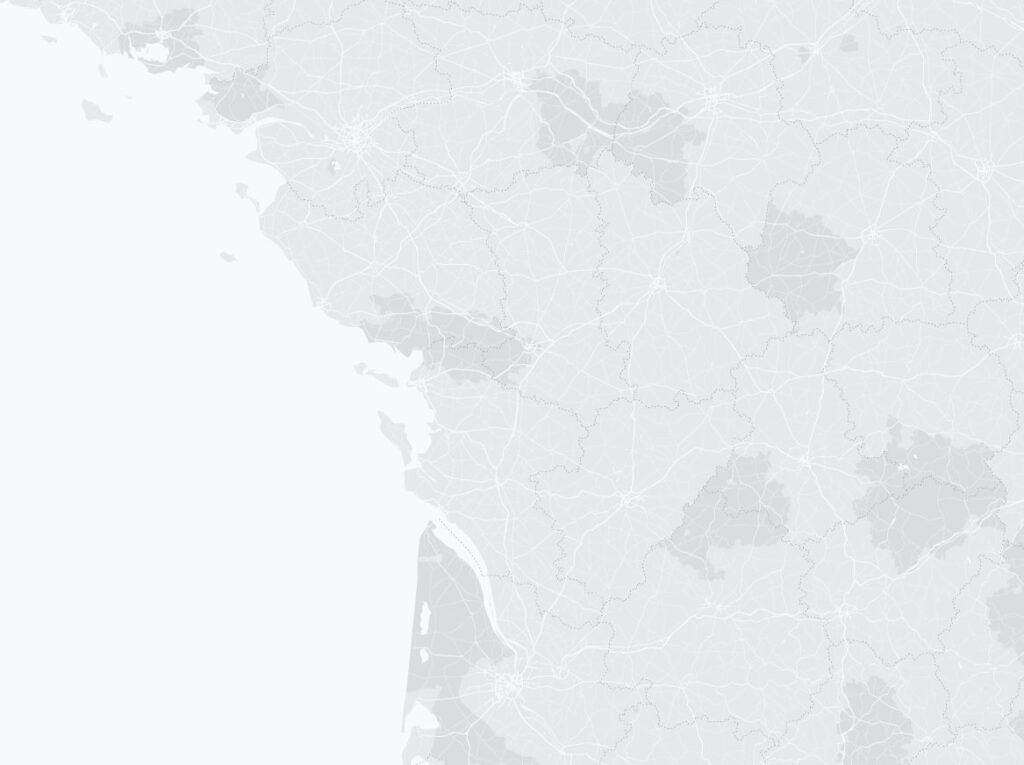 zones d'interventions de spp, Tours, Angouleme, Poitiers et La Rochelle